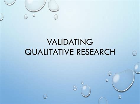  Validating Qualitative Research: A Critical Primer - Embarking on an Unconventional Odyssey Through the Labyrinth of Data